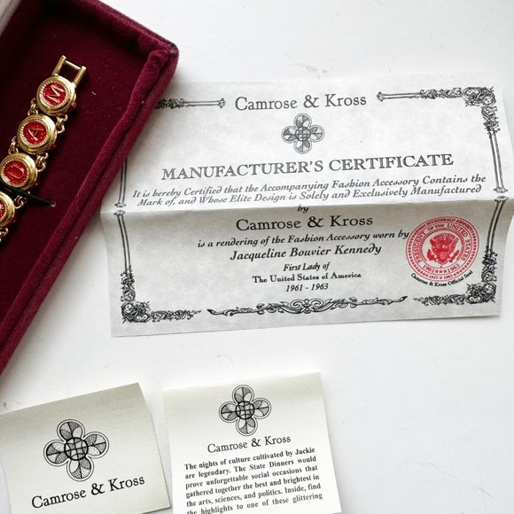 Camrose and Kross Jacqueline Kennedy Castellani Bracelet - Picture 5 of 5